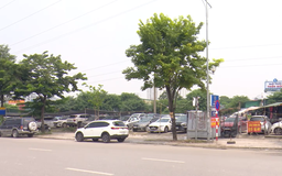 Nhiều điểm trông giữ xe trái phép trên đất nông nghiệp