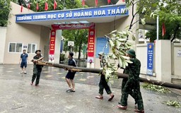 Các trường học chủ động ứng phó với bão số 3