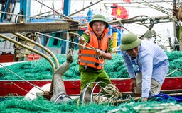 Bão số 3 áp sát đất liền: Hưng Yên thực hiện lệnh cấm biển