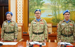 Việt Nam cử 3 sĩ quan gìn giữ hoà bình tại Abyei