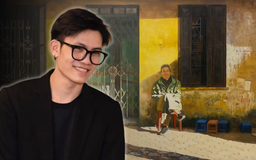 Tình yêu Hà Nội trong tranh sơn dầu của Nguyễn Đức Anh