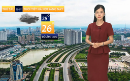 Dự báo thời tiết sáng | 25/07/2025