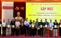 Chăm sóc người có công là nhiệm vụ quan trọng
