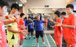 U23 Việt Nam chuẩn bị về thể lực cho trận chung kết