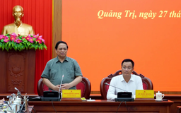 Thủ tướng làm việc với ban thường vụ tỉnh uỷ Quảng Trị