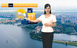 Dự báo thời tiết sáng | 28/07/2025