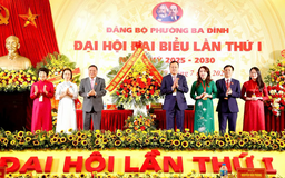 Phường Ba Đình gương mẫu trong quản lý đô thị