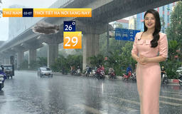 Dự báo thời tiết trưa | 03/07/2025