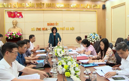 Xã Ứng Hòa chuẩn bị tổ chức Đại hội Đảng bộ