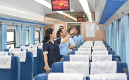 Sắp khai thác đoàn tàu chất lượng cao tuyến Hà Nội-Đồng Hới