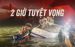 Hai giờ tuyệt vọng chờ cứu nạn của hành khách tàu Vịnh Xanh 58
