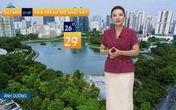 Dự báo thời tiết trưa | 31/07/2025
