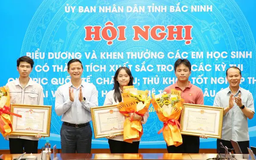 Nam sinh đạt HCV Olympic quốc tế được thưởng 500 triệu đồng