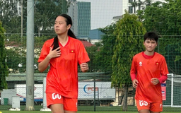 Tân binh Việt kiều hội quân cùng ĐT U20 nữ Việt Nam
