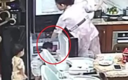 Truy tìm người phụ nữ bạo hành hai bé sinh đôi