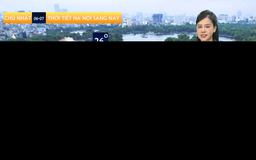 Dự báo thời tiết sáng | 06/07/2025
