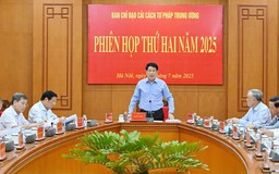 Chủ tịch nước họp Ban chỉ đạo cải cách tư pháp Trung ương