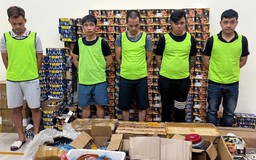 Triệt phá đường dây sản xuất, tiêu thụ gần 1 tấn pháo