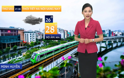 Dự báo thời tiết sáng | 01/08/2025