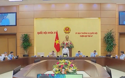 Phiên họp 48 UBTV Quốc hội sẽ khai mạc vào 11/8