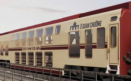 Đoàn tàu The Hanoi Train sắp đi vào hoạt động