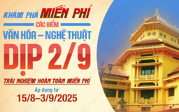 Các điểm văn hóa - nghệ thuật mở cửa miễn phí dịp 2/9