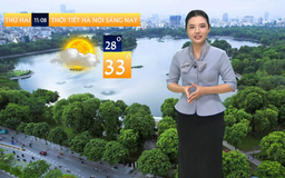 Dự báo thời tiết trưa | 11/08/2025