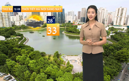 Dự báo thời tiết trưa | 12/08/2025
