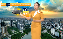 Dự báo thời tiết trưa | 13/08/2025