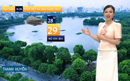 Dự báo thời tiết sáng | 14/08/2025