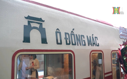 Du lịch mới: tàu ‘Hà Nội 5 cửa ô’ đưa vào vận hành