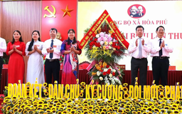 Xã Hòa Phú đoàn kết, đổi mới để phát triển bền vững