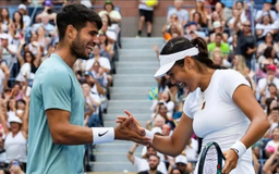 Alcaraz cùng bạn gái tin đồn dừng bước tại US Open