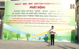 Hướng tới ngày đại lễ của đất nước | Chính quyền đô thị | 22/08/2025