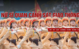 Nữ sĩ quan Cảnh sát giao thông: Lực lượng xung kích tiên phong