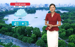 Dự báo thời tiết trưa | 22/08/2025