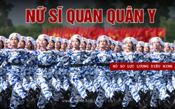 Nữ sĩ quan Quân y: Biểu tượng của sự nhân ái