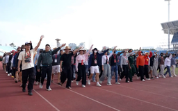 Hơn 100 nghệ sĩ sẵn sàng cho diễu binh, diễu hành A80