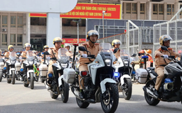 Hà Nội tiếp nhận hơn 600 cảnh sát giao thông phục vụ A80