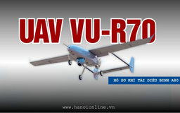 UAV 'Made by Viettel' bay lượn trên bầu trời A80