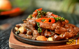 Bò cháy tiêu xanh