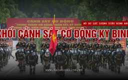 Khối Cảnh sát cơ động kỵ binh: oai phong, tinh nhuệ