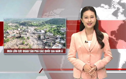 Các quốc gia Nam Á chịu ảnh hưởng nặng nề của mưa lớn | Nhìn ra thế giới | 24/08/2025
