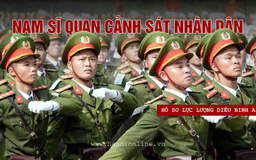 Nam sĩ quan Cảnh sát – ‘lá chắn’ bình yên của nhân dân
