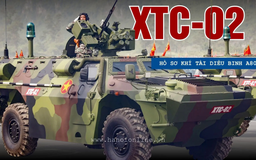 XTC-02 trang bị tháp vũ khí điều khiển từ xa (RCWS)