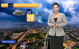 Dự báo thời tiết trưa | 27/08/2025