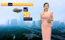 Dự báo thời tiết sáng | 28/08/2025