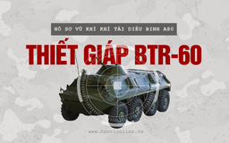 Diễu binh A80: BTR-60 Thiết giáp cơ động rẽ sóng