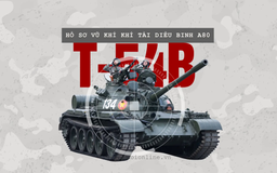 Diễu binh A80: T-54B biểu tượng sức mạnh tăng thiết giáp Việt Nam