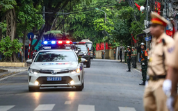 Phân luồng giao thông phục vụ tổng duyệt diễu binh 30/8